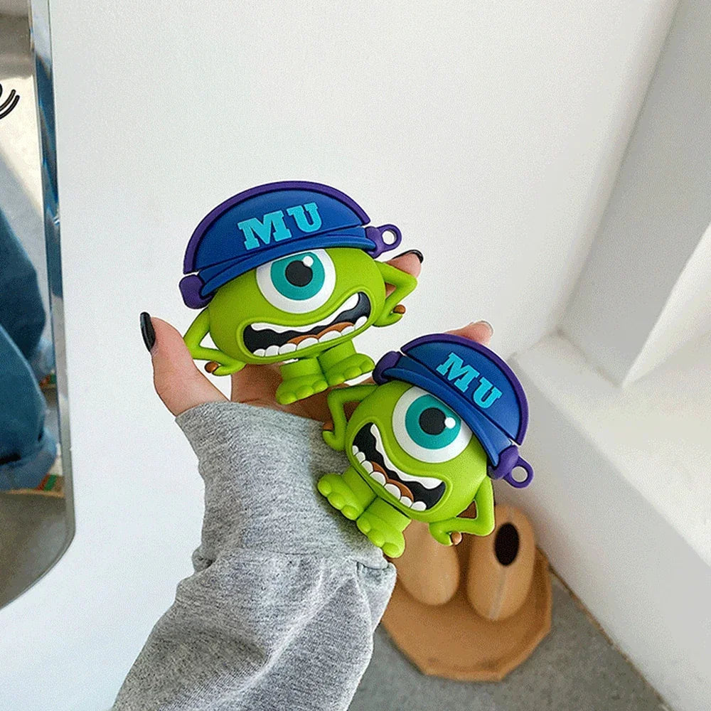Funda Protectora de Silicona con Diseño de Personajes - Compatible con AirPods