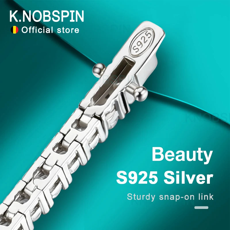 π Pulsera de Moissanita Real con Certificado GRA: Brillo y Elegancia en Cada Detalle π