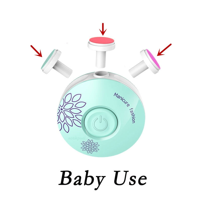 Lima Eléctrica para Uñas de Bebé Sonkpuel 👶💅