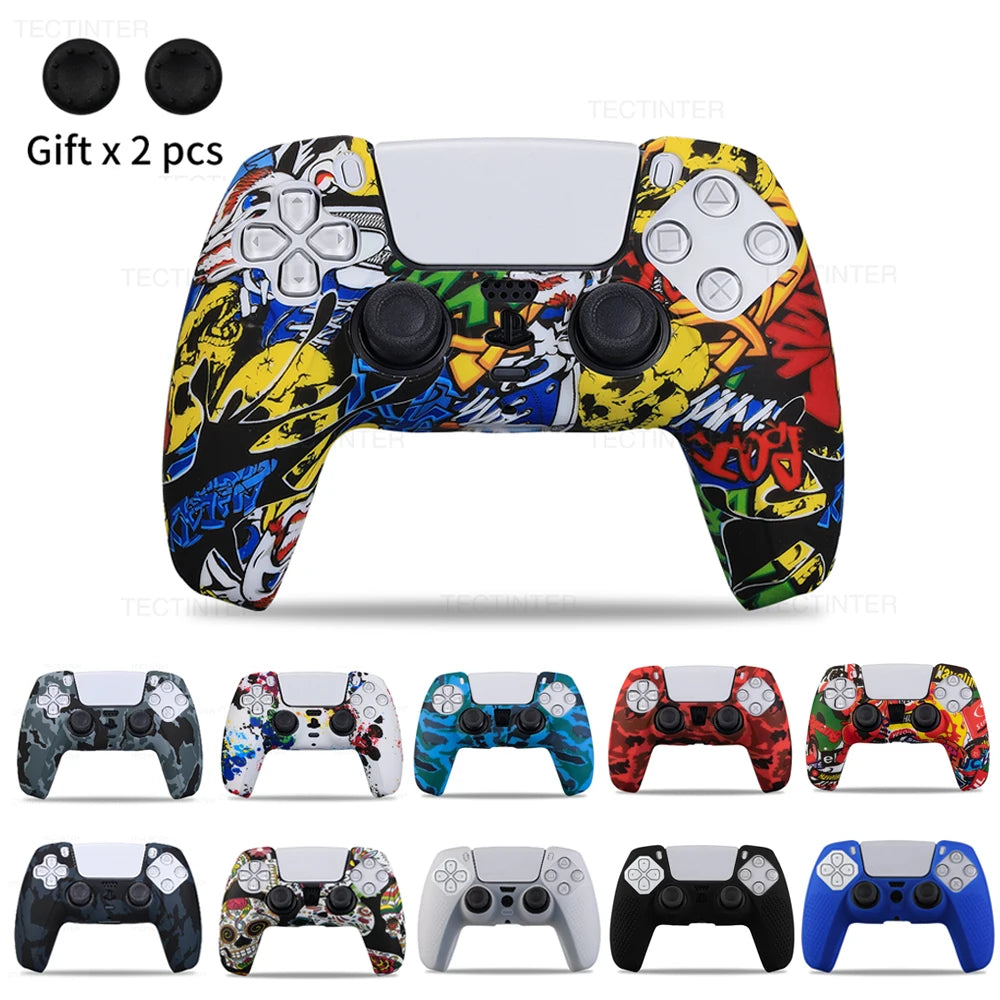 Grip Antideslizante para Control de PlayStation 5 - Diseño Único y Protección Completa