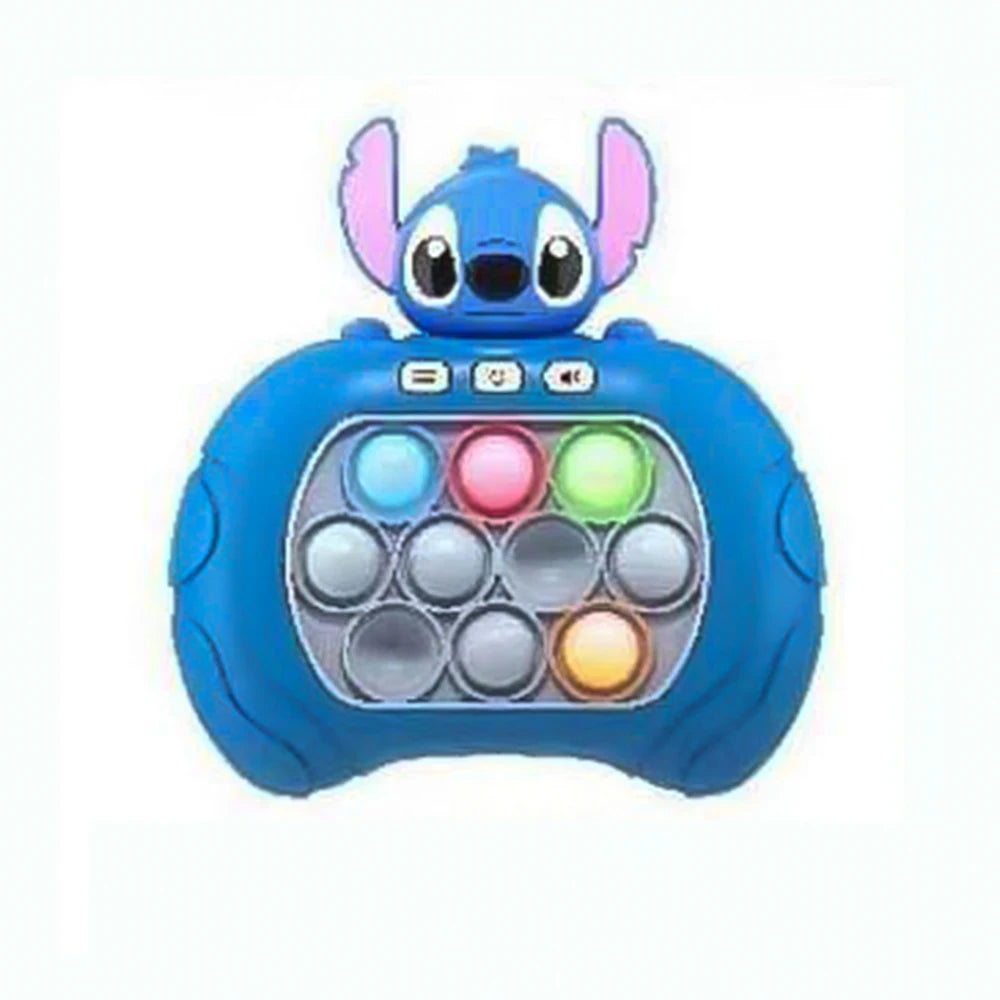 Consola de Juego Pop It Antiestrés con Diseños de Personajes Populares