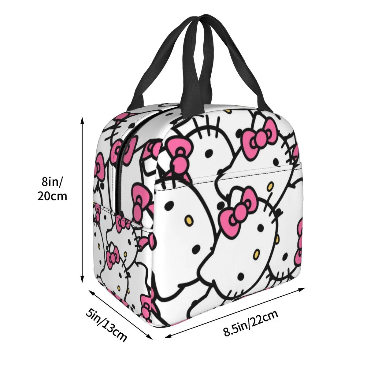 Bolsa Térmica Insulada - Diseños Adorables de Hello Kitty, Snoopy y más