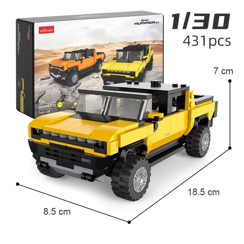 Autos de Construcción Estilo LEGO | Vehículos Iconos para Armar