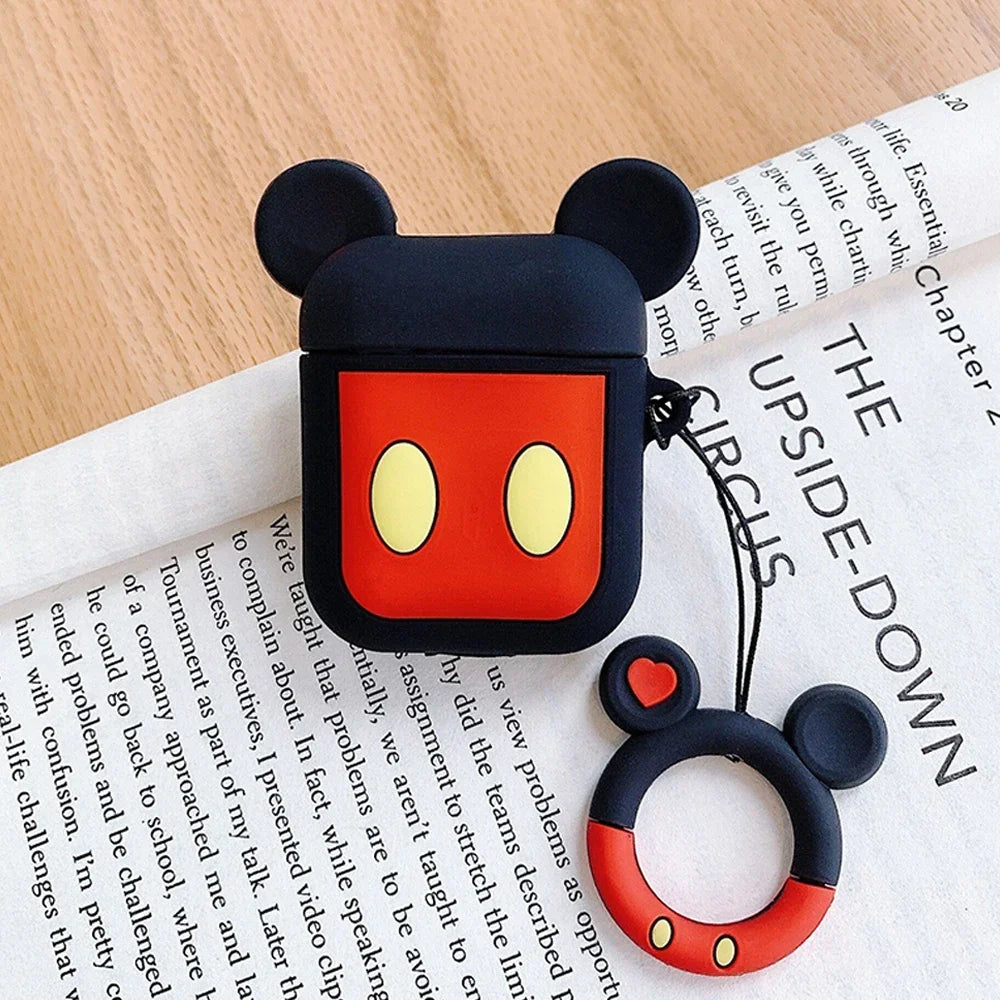 Funda Protectora de Silicona con Diseño de Personajes - Compatible con AirPods