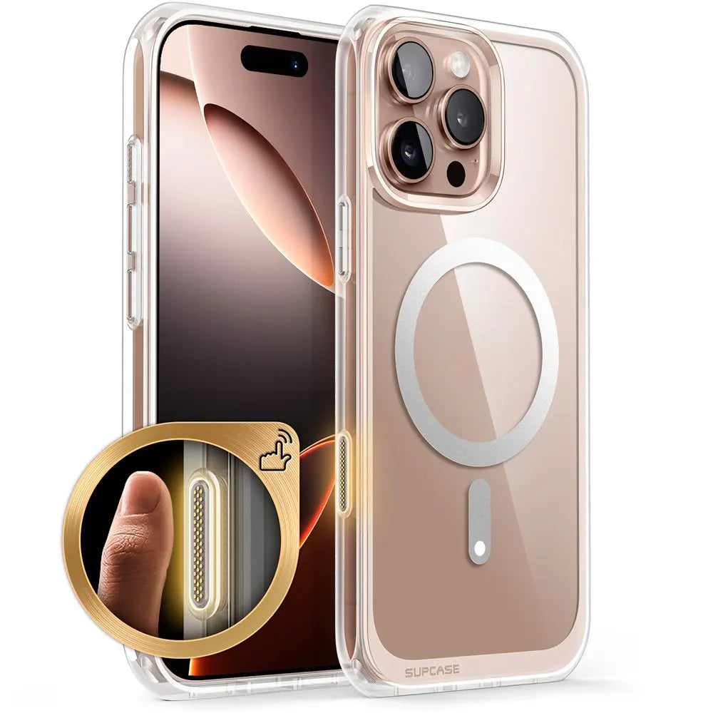 Funda Supcase MagSafe con Botón de Cámara – Compatible iPhone 16 Pro