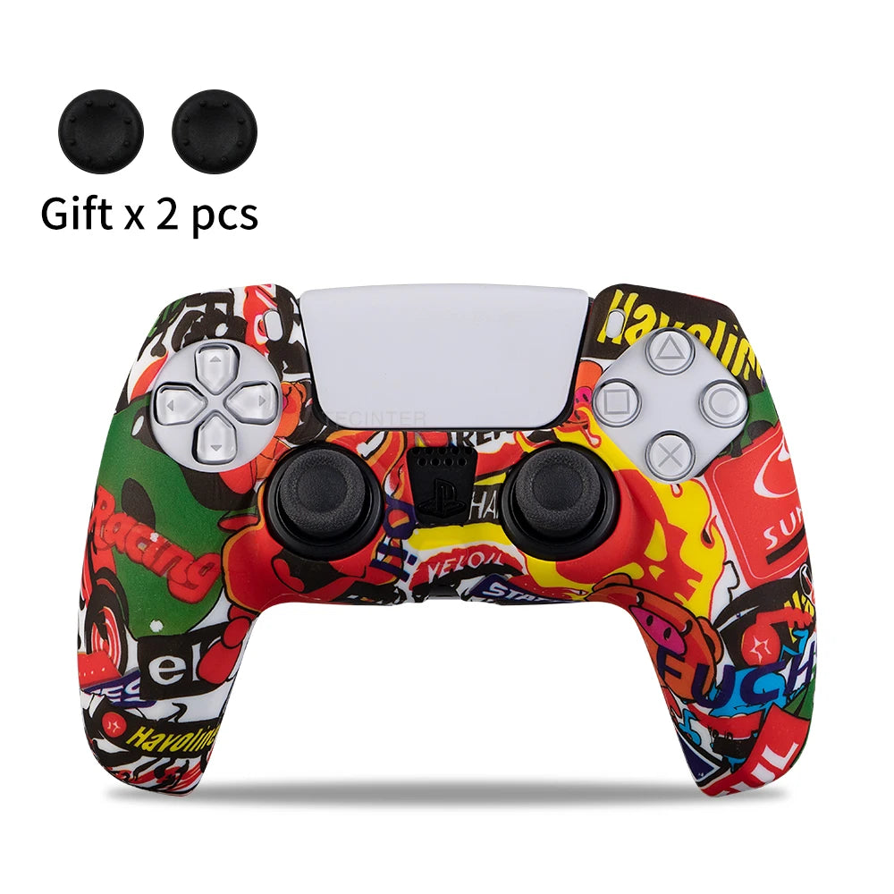 Grip Antideslizante para Control de PlayStation 5 - Diseño Único y Protección Completa