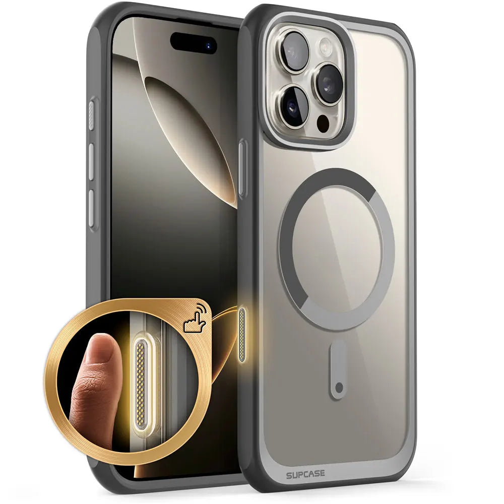 Funda Supcase MagSafe con Botón de Cámara – Compatible iPhone 16 Pro