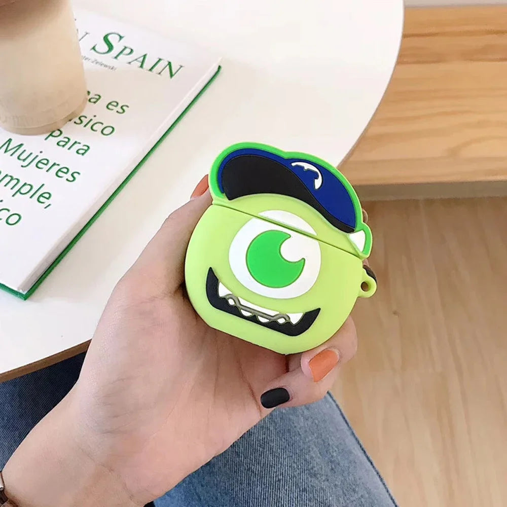 Funda Protectora de Silicona con Diseño de Personajes - Compatible con AirPods