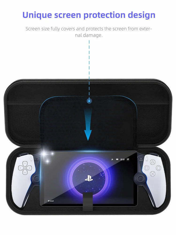 Estuche Protector para PlayStation Portal - Diseño Resistente y Elegante