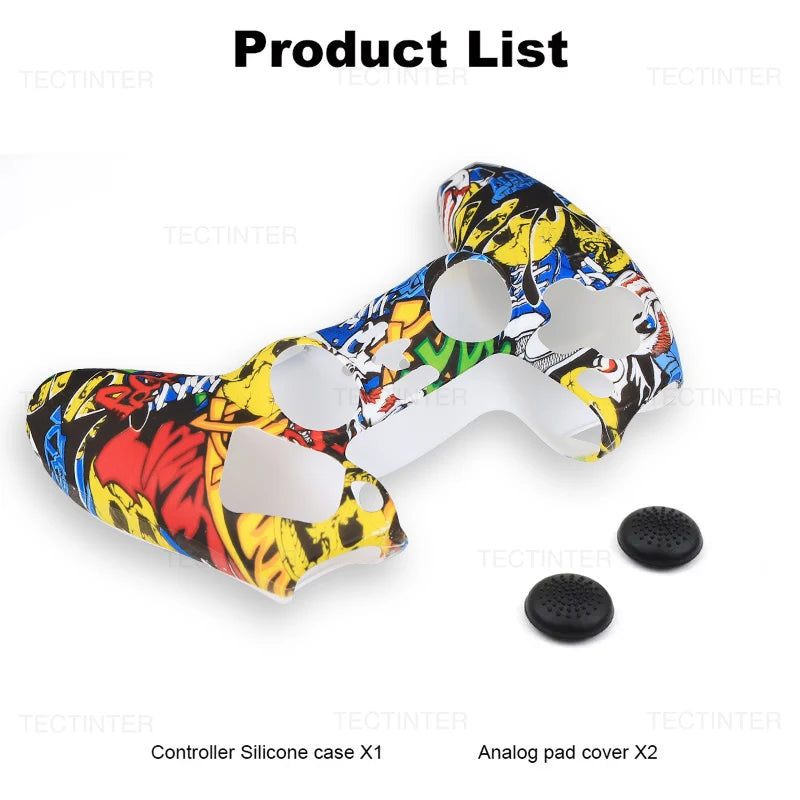 Grip Antideslizante para Control de PlayStation 5 - Diseño Único y Protección Completa