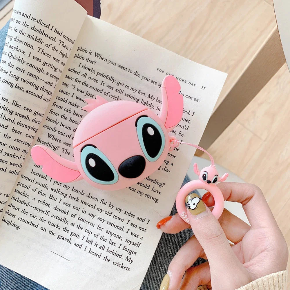 Funda Protectora de Silicona con Diseño de Personajes - Compatible con AirPods