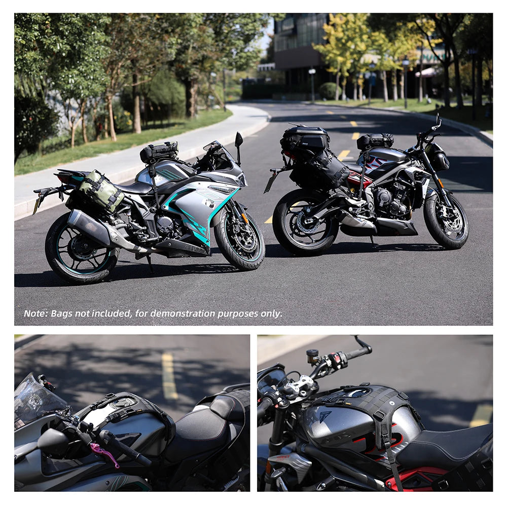 🏍️ Bolsa de Moto Impermeable Rhinowalk: Seguridad y Resistencia para tus Viajes 🏍️