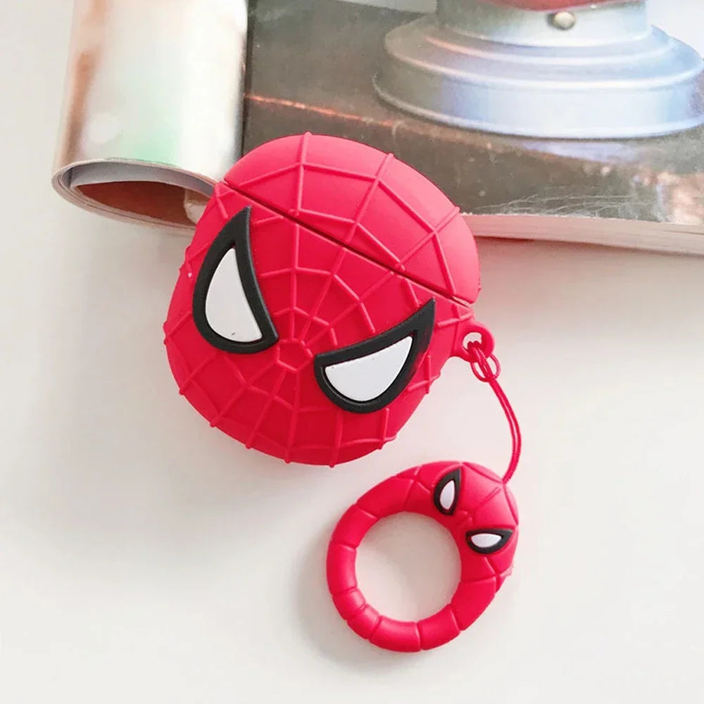 Funda Protectora de Silicona con Diseño de Personajes - Compatible con AirPods