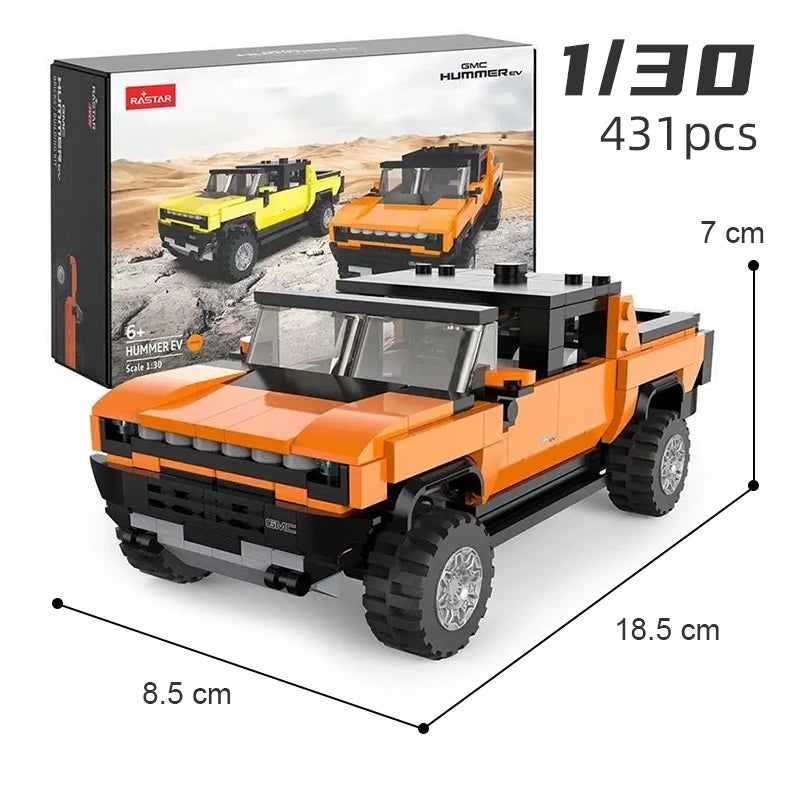 Autos de Construcción Estilo LEGO | Vehículos Iconos para Armar