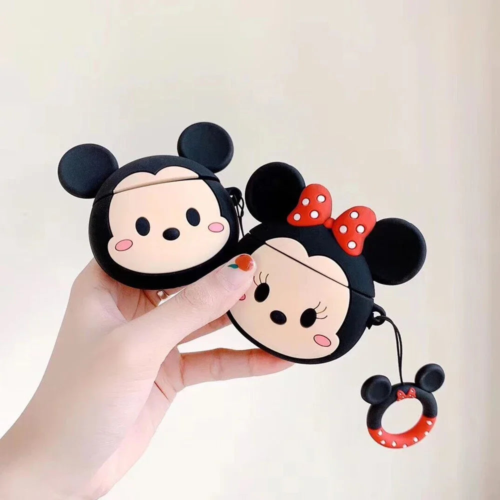 Funda Protectora de Silicona con Diseño de Personajes - Compatible con AirPods