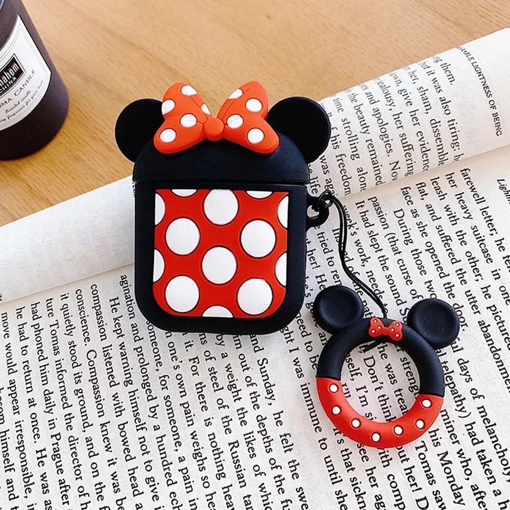 Funda Protectora de Silicona con Diseño de Personajes - Compatible con AirPods
