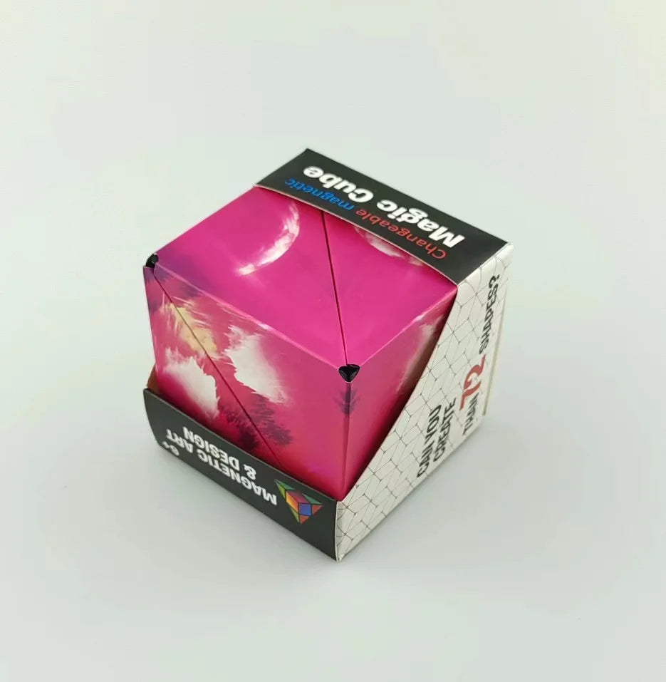 Cubo Mágico de Diseño Magnético 🌟🧩