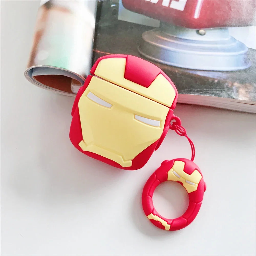 Funda Protectora de Silicona con Diseño de Personajes - Compatible con AirPods