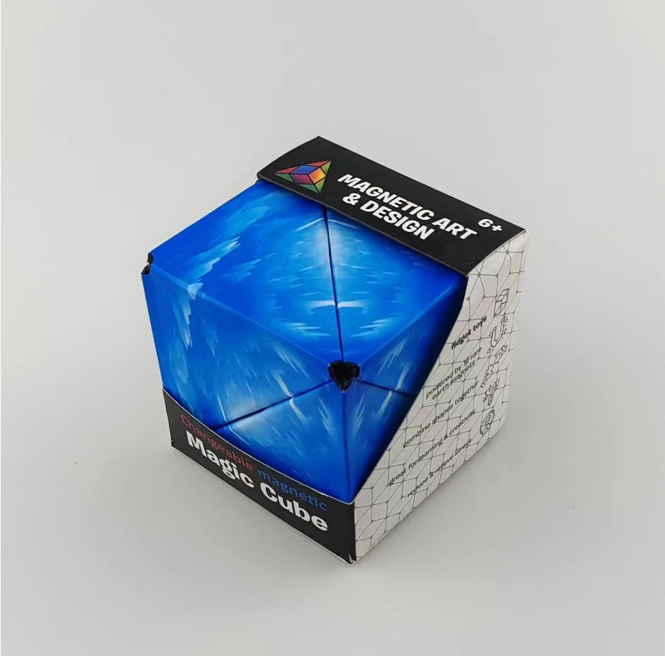 Cubo Mágico de Diseño Magnético 🌟🧩