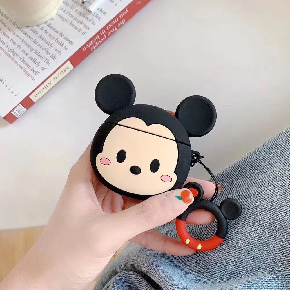 Funda Protectora de Silicona con Diseño de Personajes - Compatible con AirPods