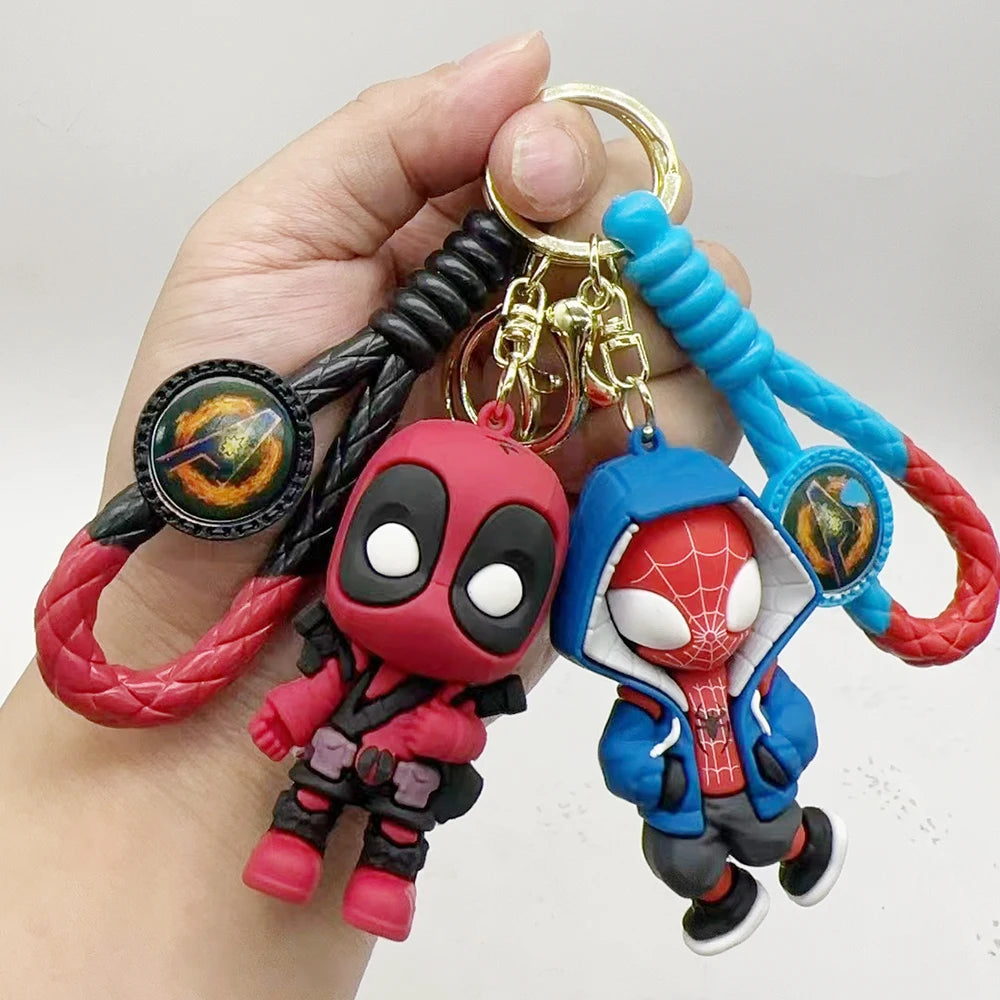 Llavero de Superhéroes de Marvel 🦸♂️🦸♀️