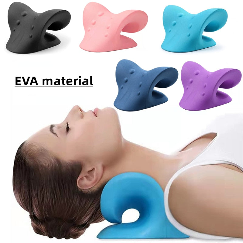 Almohada de Soporte Cervical de EVA 🌟💆♀️