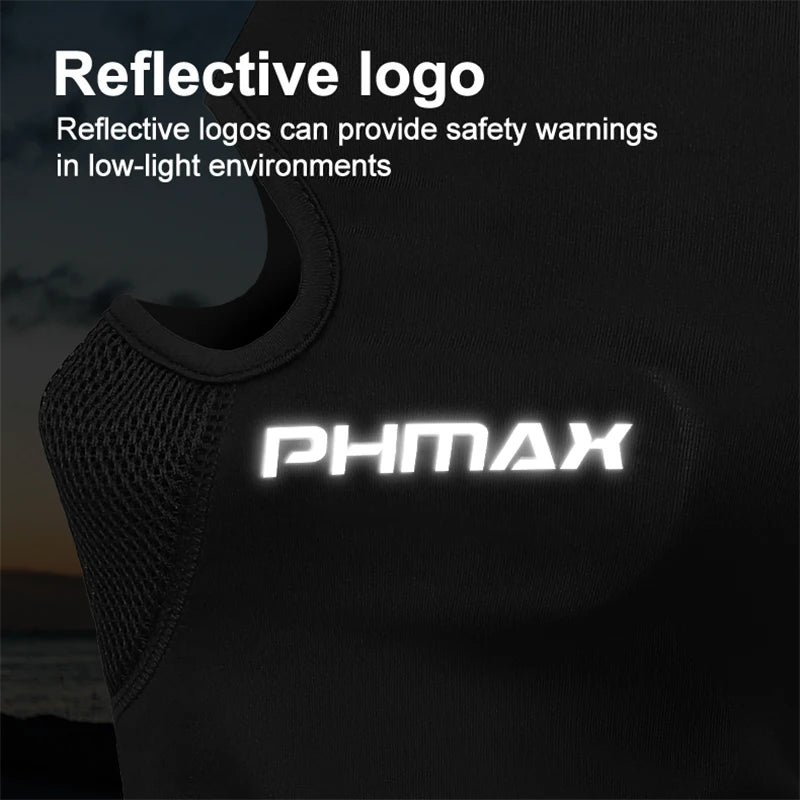 Balaclava PHMAX Deportiva Verano UPF 50+ | Protección Solar, Secado Rápido y Tejido Refrigerante