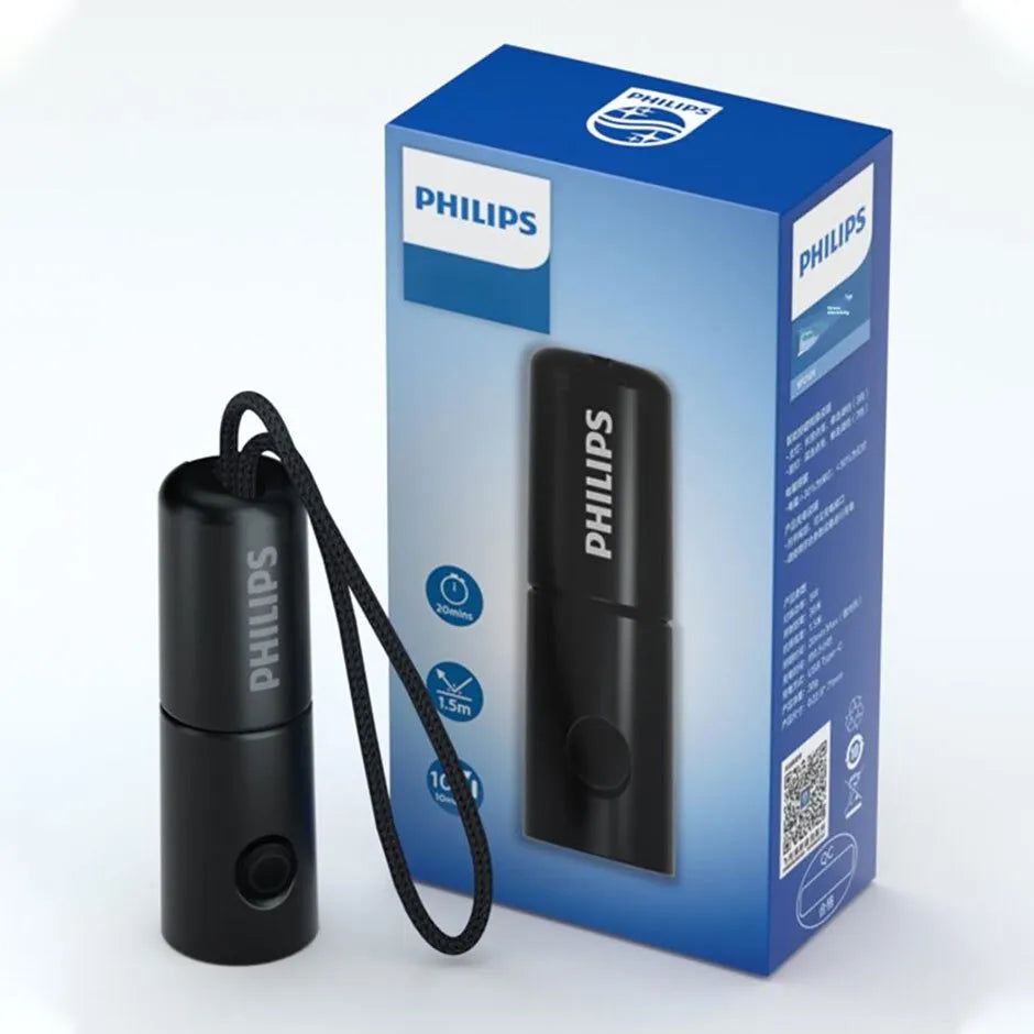 🔦 Linterna Portátil Philips: Iluminación Compacta y Poderosa 🔦