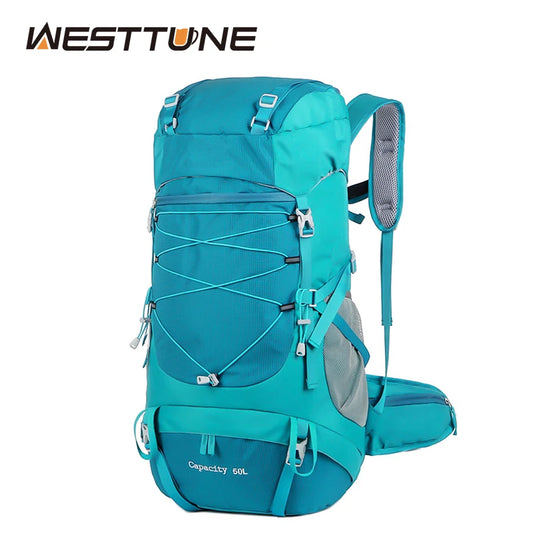 🎒 Mochila de Senderismo WESTTUNE 50L: Durabilidad y Comodidad para tus Aventuras 🎒