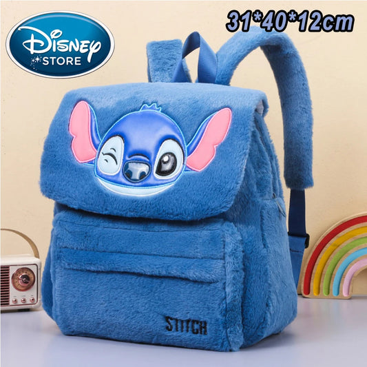 Mochilas Stitch Disney | Modelos suaves y adorables para niños y niñas