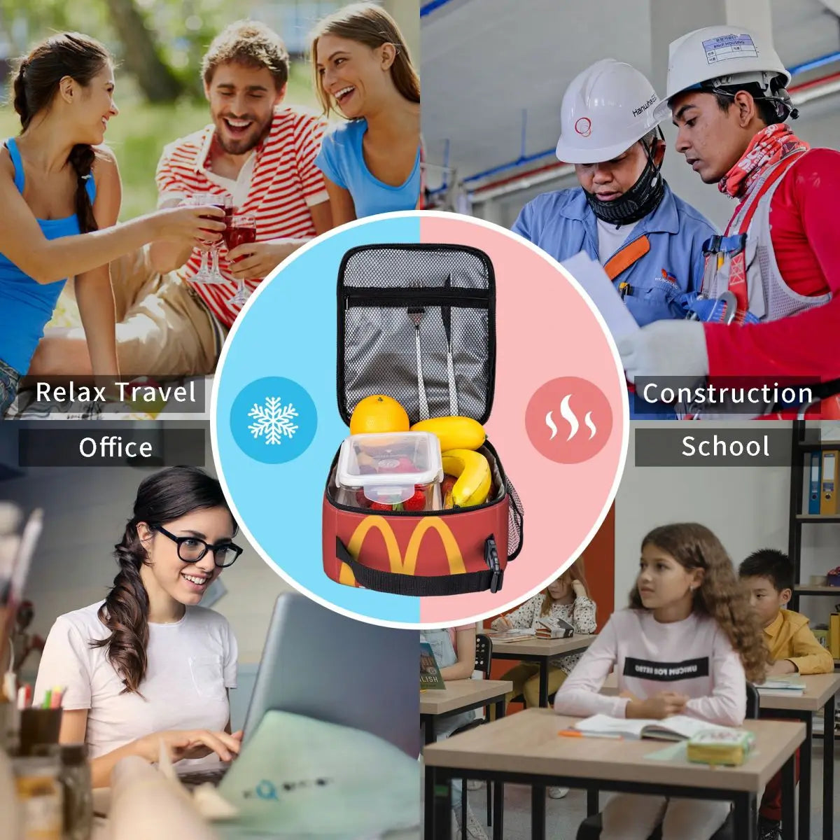 Lonchera Térmica McDonald's - Mantén tus Comidas Frescas y Calientes