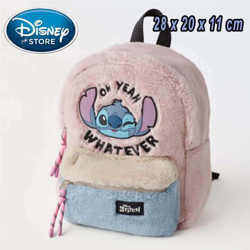 Mochilas Stitch Disney | Modelos suaves y adorables para niños y niñas