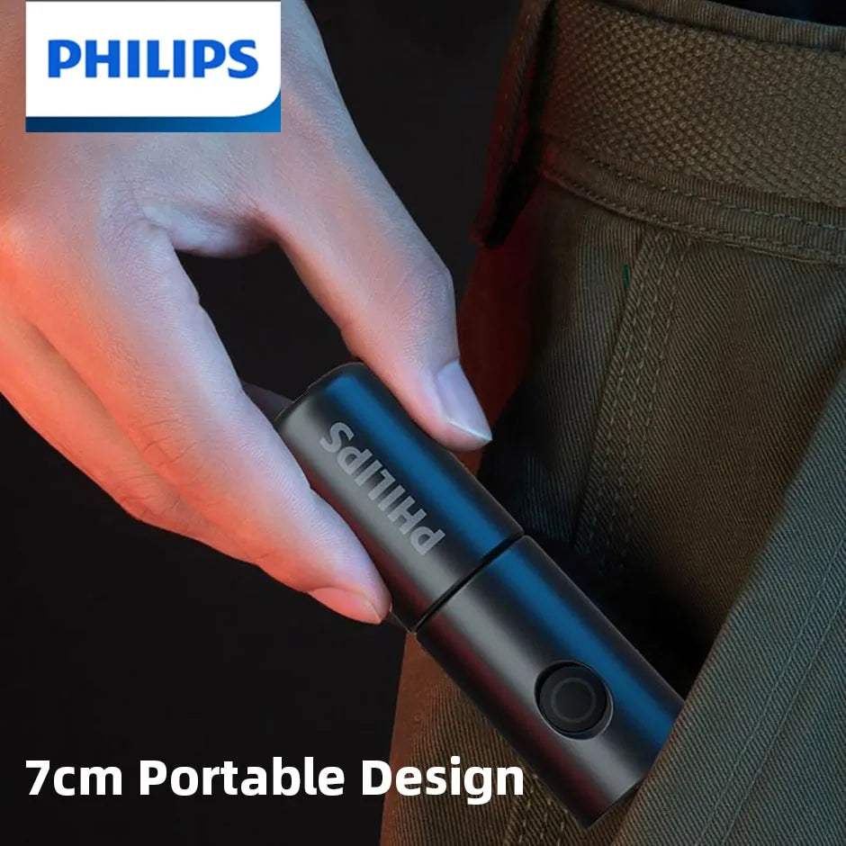 🔦 Linterna Portátil Philips: Iluminación Compacta y Poderosa 🔦