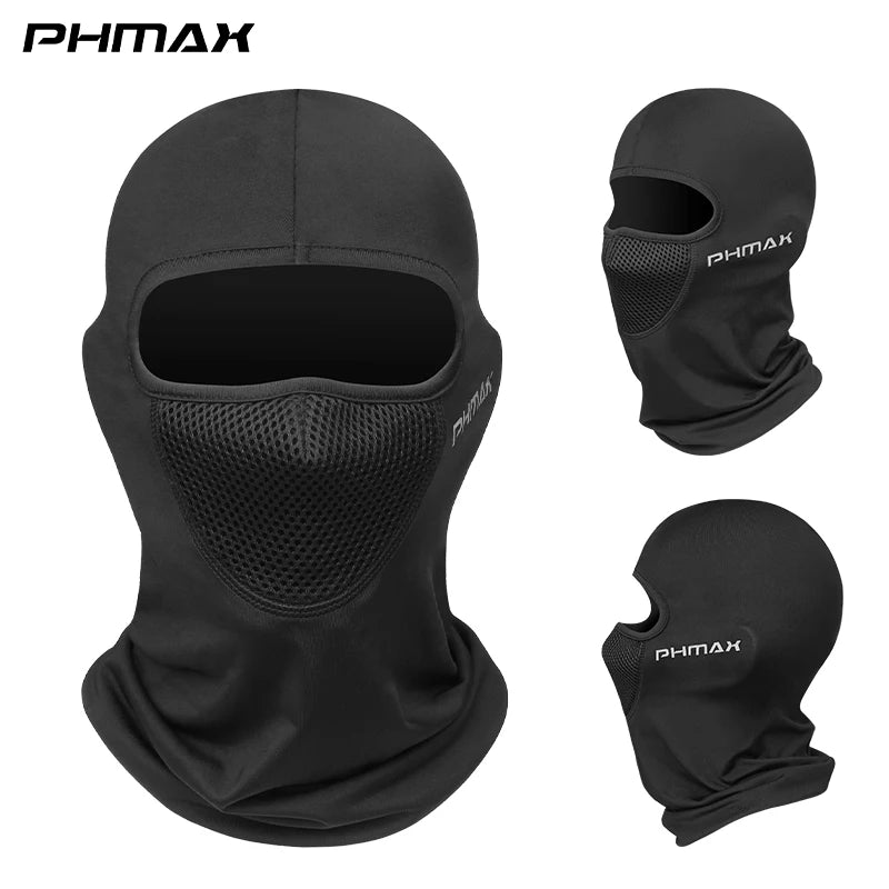Balaclava PHMAX Deportiva Verano UPF 50+ | Protección Solar, Secado Rápido y Tejido Refrigerante