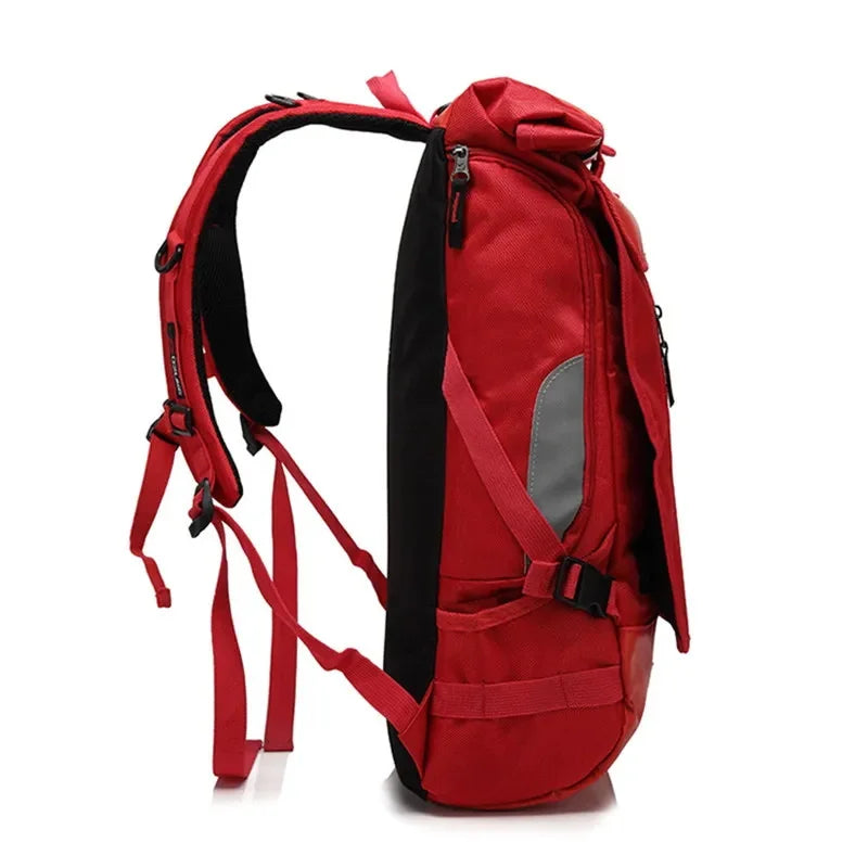 🎒 Mochila Urbana Tech-Pro: Conexión y Protección para el Hombre Moderno