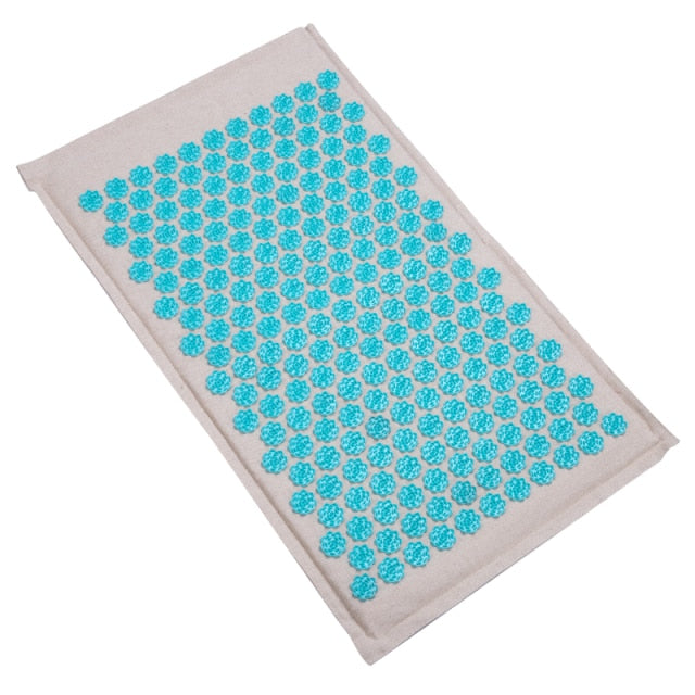 🌸 Set de Esterilla de Acupresión y Almohada: Relajación y Alivio del Dolor 🌸