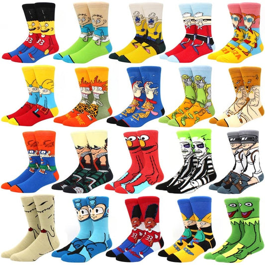 🧦 Calcetines Divertidos de Personajes Animados: Estilo y Comodidad en tus Pies 🧦